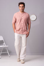 Load image into Gallery viewer, Textural Tapestry tales cotton shirt