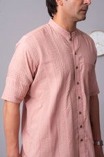 Load image into Gallery viewer, Textural Tapestry tales cotton shirt