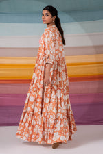 Load image into Gallery viewer, Faggoted gadh block printed shrug.