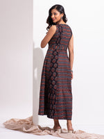 Load image into Gallery viewer, Charcoal Paradise Midi Dress