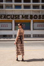 Load image into Gallery viewer, Ms. Monroe front slit dress