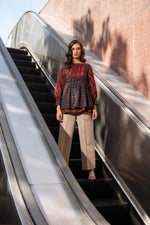 Load image into Gallery viewer, Statuesque Layered Tunic & Straight Pant Set