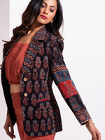 Load image into Gallery viewer, Theatrical Print Patched Over Coat