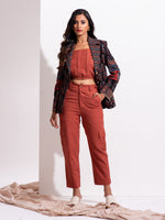 Load image into Gallery viewer, Theatrical Print Patched Over Coat