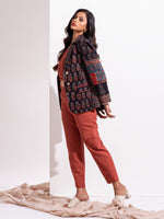 Load image into Gallery viewer, Theatrical Print Patched Over Coat