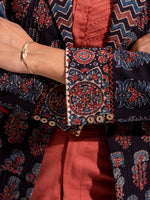 Load image into Gallery viewer, Theatrical Print Patched Over Coat