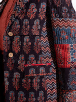 Load image into Gallery viewer, Theatrical Print Patched Over Coat