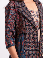 Load image into Gallery viewer, Enigmatic Multiprint Long overcoat