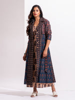 Load image into Gallery viewer, Enigmatic Multiprint Long overcoat