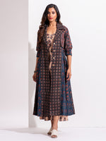 Load image into Gallery viewer, Enigmatic Multiprint Long overcoat