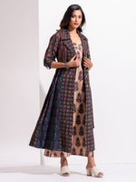 Load image into Gallery viewer, Enigmatic Multiprint Long overcoat