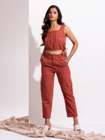 Load image into Gallery viewer, Rustic Kantha Crop Top