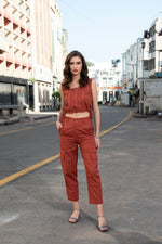 Load image into Gallery viewer, Rustic Kantha Crop Top