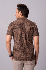 Load image into Gallery viewer, Drama on platter printed shirt