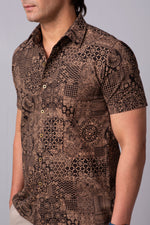 Load image into Gallery viewer, Drama on platter printed shirt