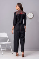 Load image into Gallery viewer, Checkered Mosaic cotton shirt