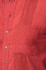 Load image into Gallery viewer, Henry Burnt orange visual harmony shirt