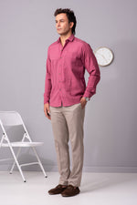 Load image into Gallery viewer, Symphonic dreamscape of tucks cotton shirt