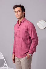 Load image into Gallery viewer, Symphonic dreamscape of tucks cotton shirt