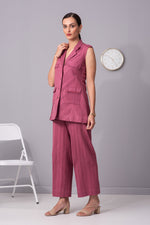 Load image into Gallery viewer, Thread and thrive patterned overcoat