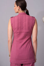 Load image into Gallery viewer, Thread and thrive patterned overcoat