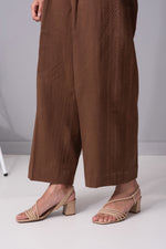 Load image into Gallery viewer, Cocoa pattern patch cotton straight pants