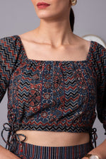 Load image into Gallery viewer, Bohemian Rhapsody patch crop top