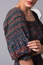 Load image into Gallery viewer, Bohemian Rhapsody patch crop top