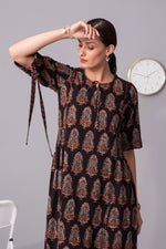 Load image into Gallery viewer, Layla ajrakh long dress