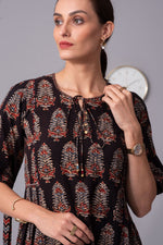 Load image into Gallery viewer, Layla ajrakh long dress