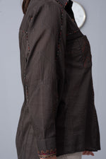 Load image into Gallery viewer, The rustic coal cotton shirt