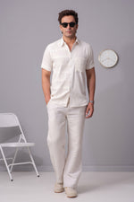 Load image into Gallery viewer, Noah Vanilla Cotton shirt