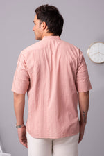 Load image into Gallery viewer, Textural Tapestry tales cotton shirt