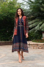 Load image into Gallery viewer, The Alizarin Heritage Ajrakh Koti