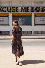 Load image into Gallery viewer, Enigmatic Multiprint Long overcoat