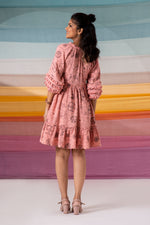 Load image into Gallery viewer, Wanderlust poise ballerina pink short dress

