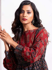 Statuesque Layered Tunic & Straight Pant Set