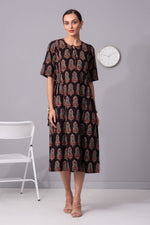 Load image into Gallery viewer, Layla ajrakh long dress
