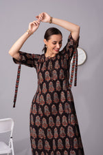 Load image into Gallery viewer, Layla ajrakh long dress
