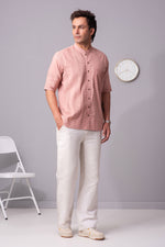 Load image into Gallery viewer, Textural Tapestry tales cotton shirt
