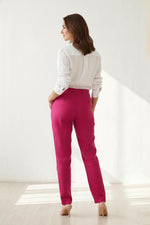 Load image into Gallery viewer, The Gulnaaz Linen Pants