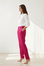 Load image into Gallery viewer, The Gulnaaz Linen Pants