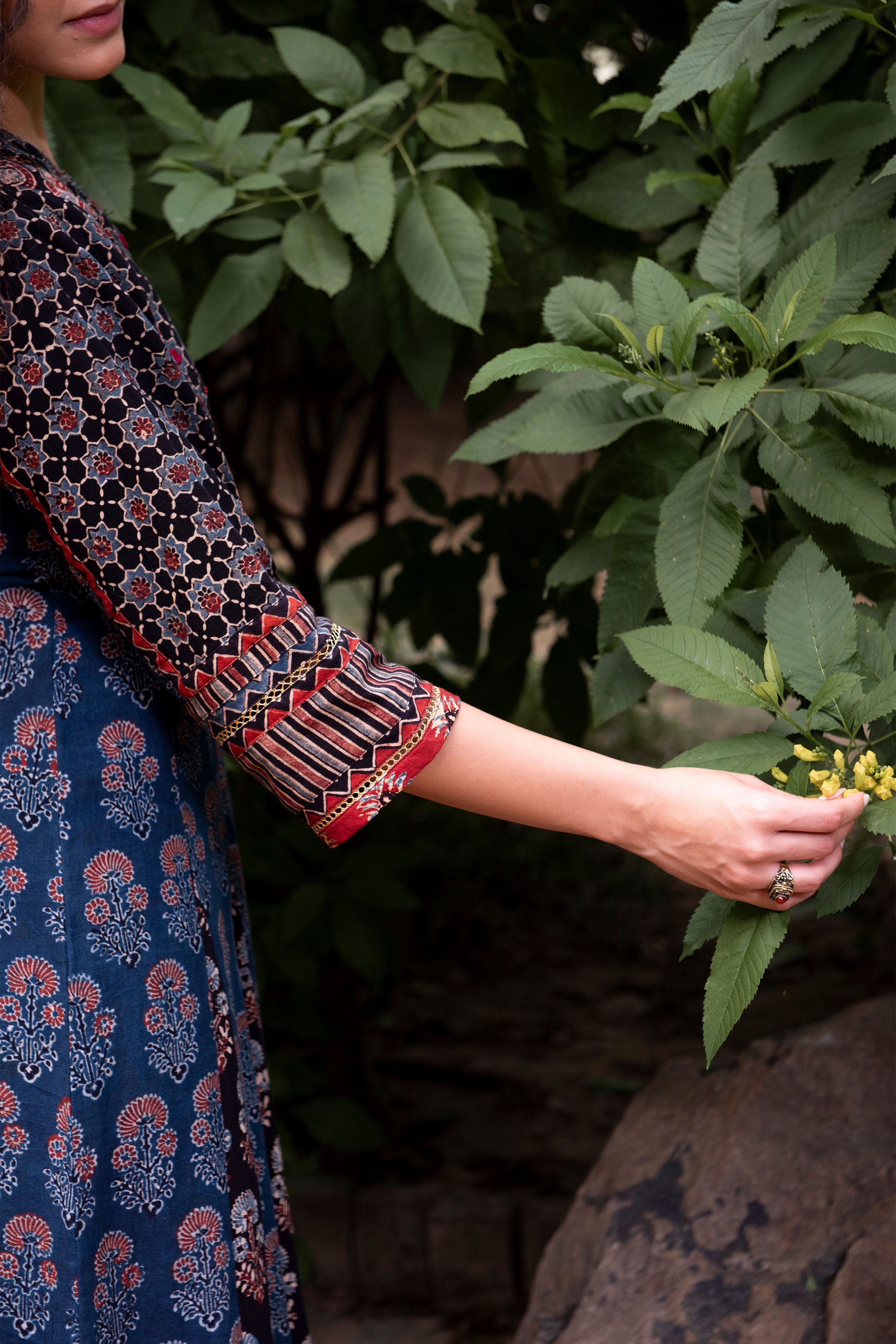 The Nayika's Celestial Tapestry KURTA