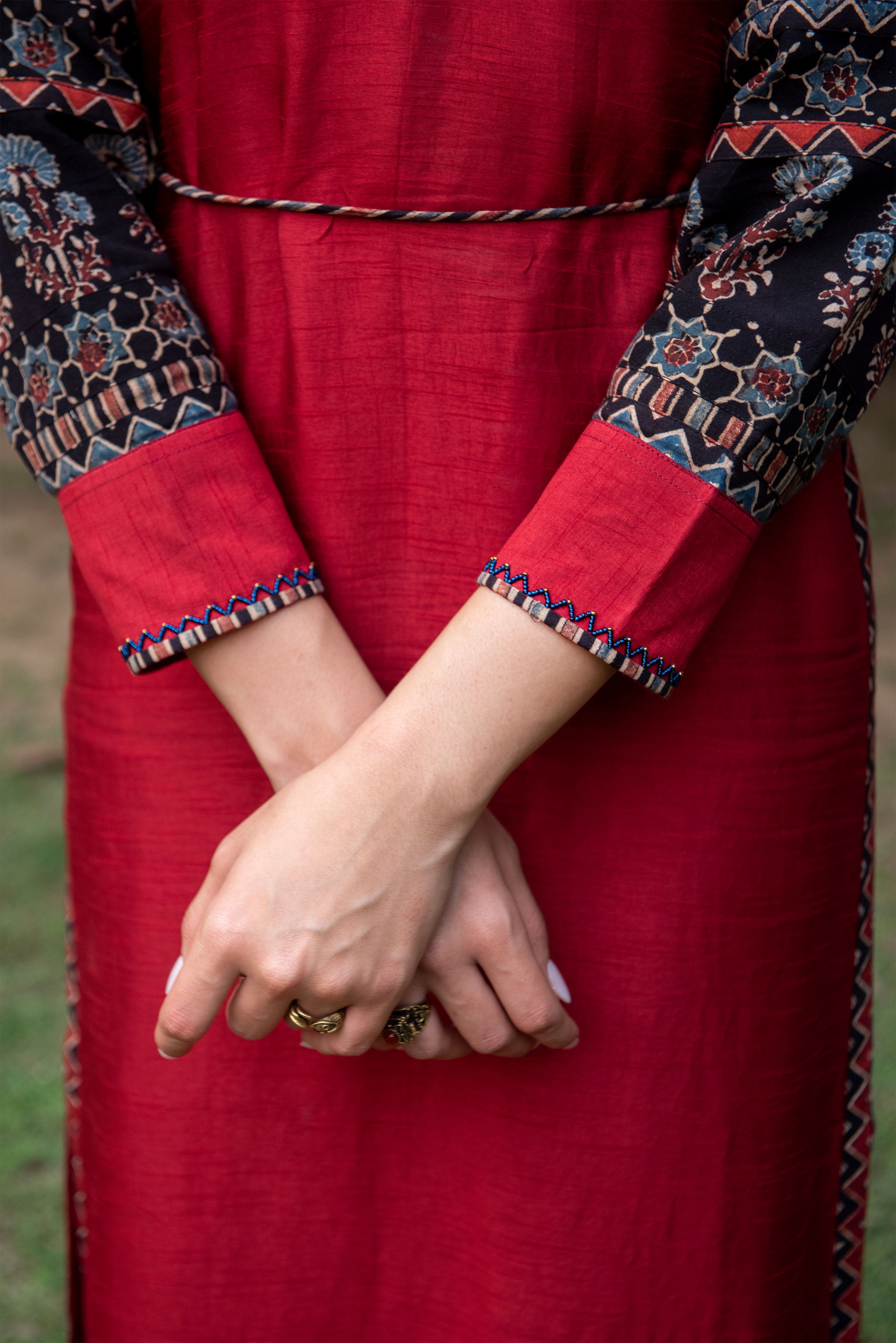 The Rubina Regale Side Slit Dress