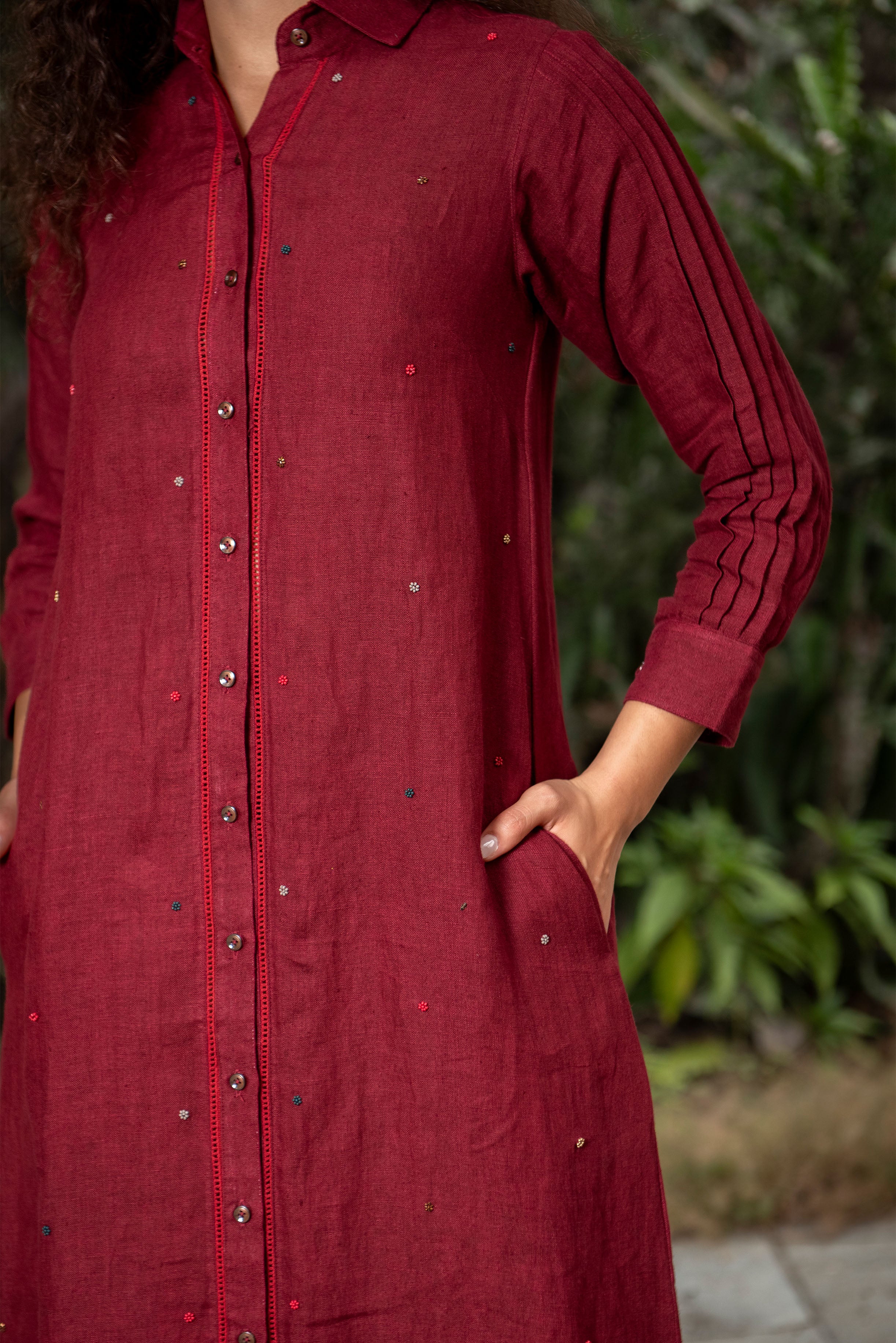 The Sangria Sequin Overlay