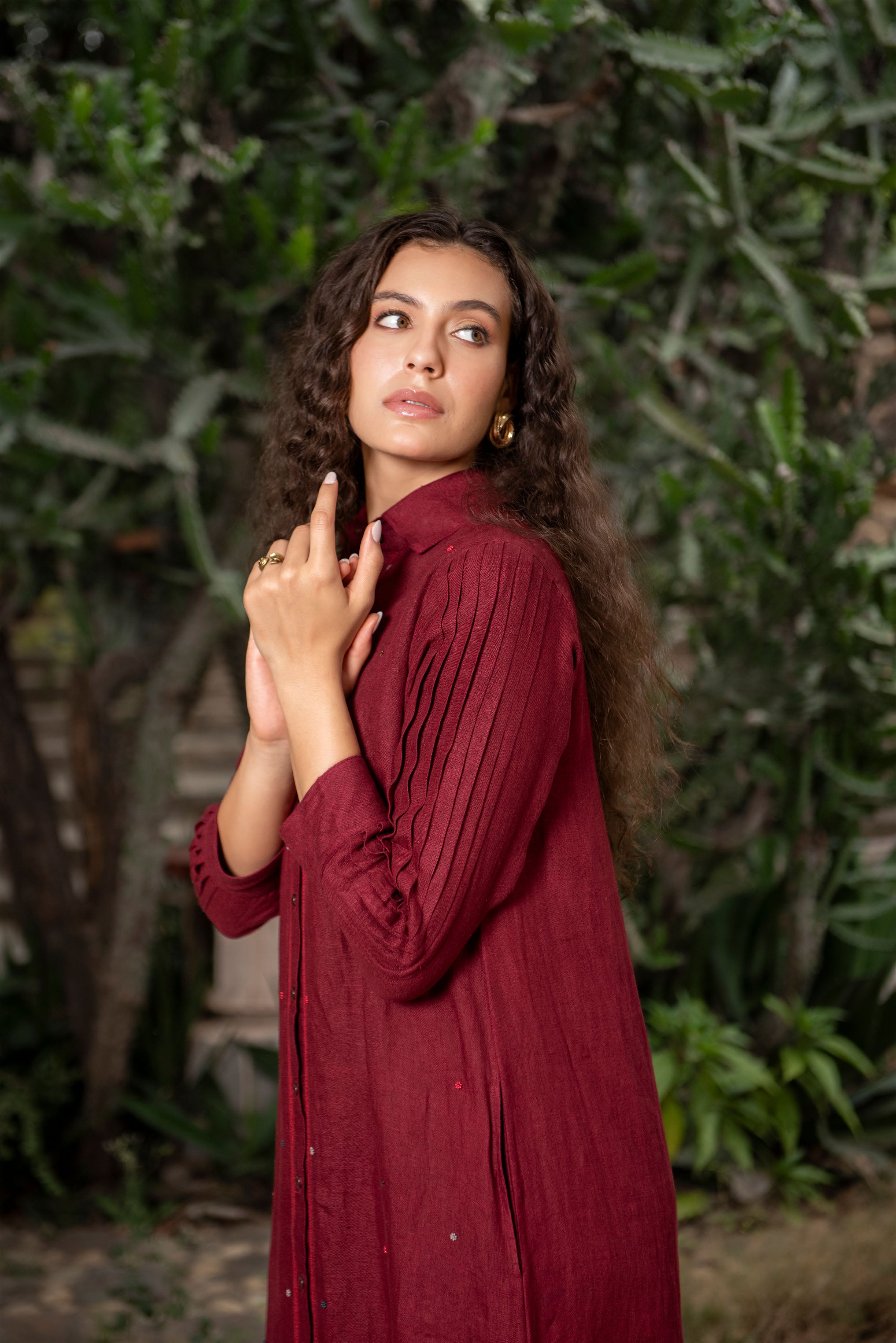 The Sangria Sequin Overlay